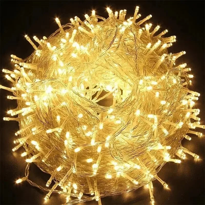 <strong>3m LED LICHT KRISTALL BALL – Wasserdichte Lichterkette für Garten und Camping</strong> 6