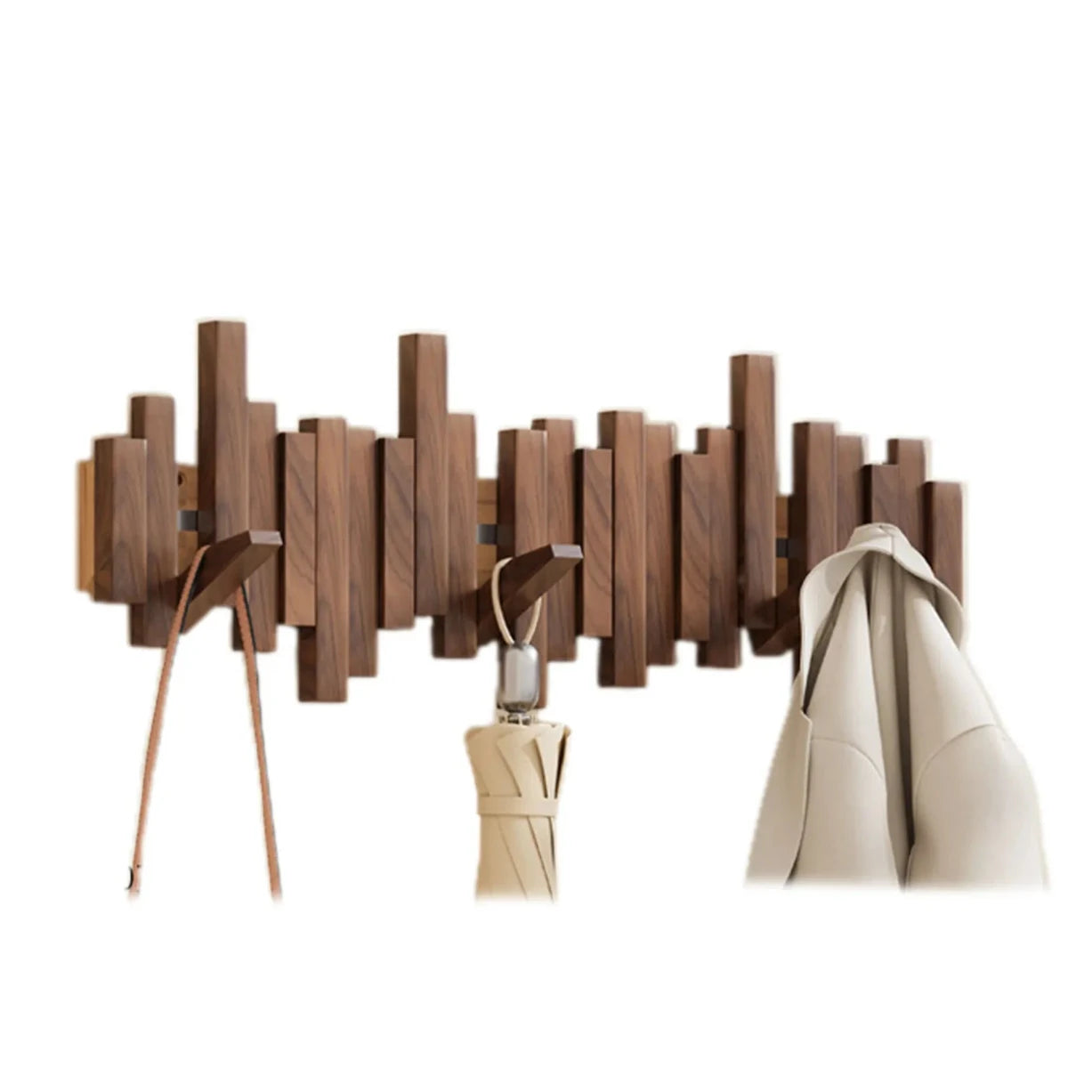 <strong>Garderobenständer WoodMaster</strong> – Stilvolle Aufbewahrung im Klavier-Design 0
