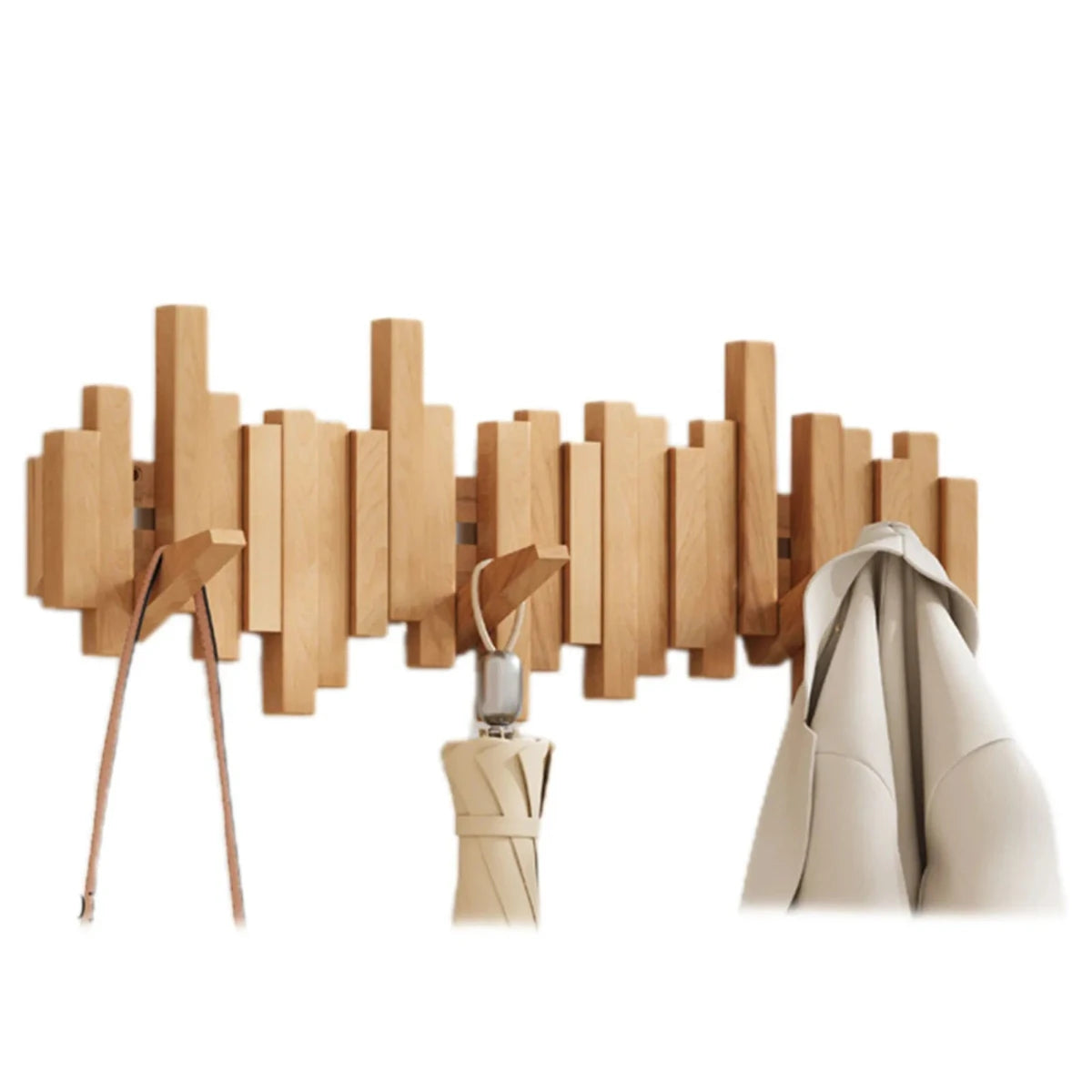 <strong>Garderobenständer WoodMaster</strong> – Stilvolle Aufbewahrung im Klavier-Design 3