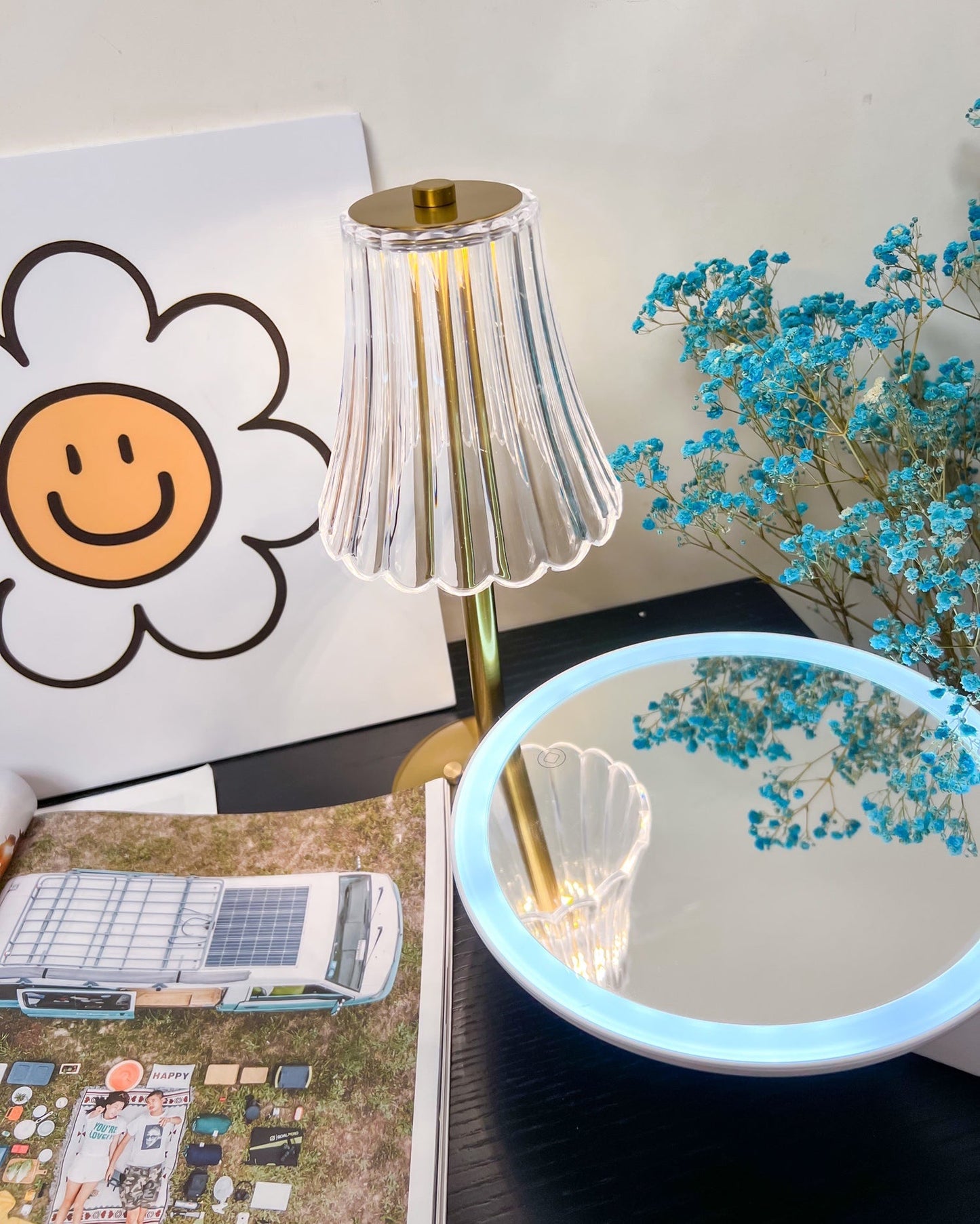 <strong>Glitzernde Tischlampe</strong> – Elegantes Design mit Strahlendem Licht 7