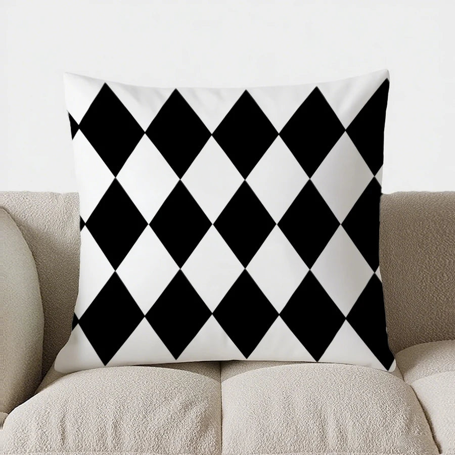 <strong>Grün-Weiß Kariert Kissenbezug 40x40</strong> – Stilvolles Design für Ihr Zuhause 11