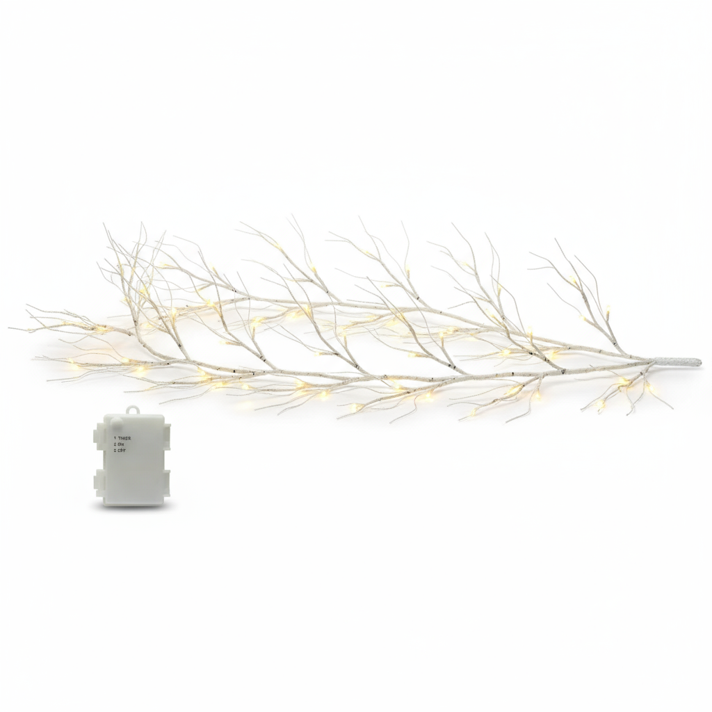 <strong>LED ZWEIG GIRLANDE</strong> – Festliche und Gruselige Atmosphäre für Ihr Zuhause 2