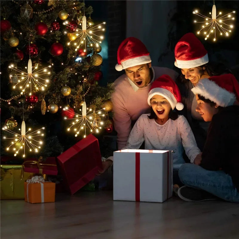 <strong>LumiBurst LED-Feuerwerk-Weihnachtsbeleuchtung</strong> – Funkelnde Lichtakzente für Festlichkeiten 4
