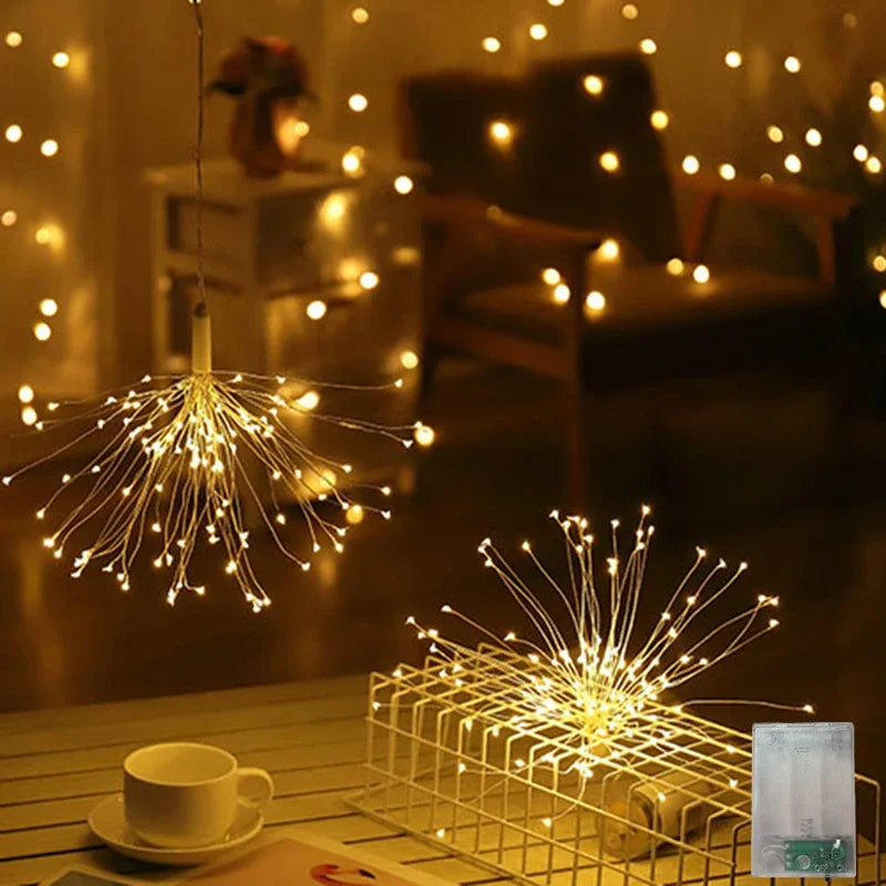 <strong>LumiBurst LED-Feuerwerk-Weihnachtsbeleuchtung</strong> – Funkelnde Lichtakzente für Festlichkeiten 7