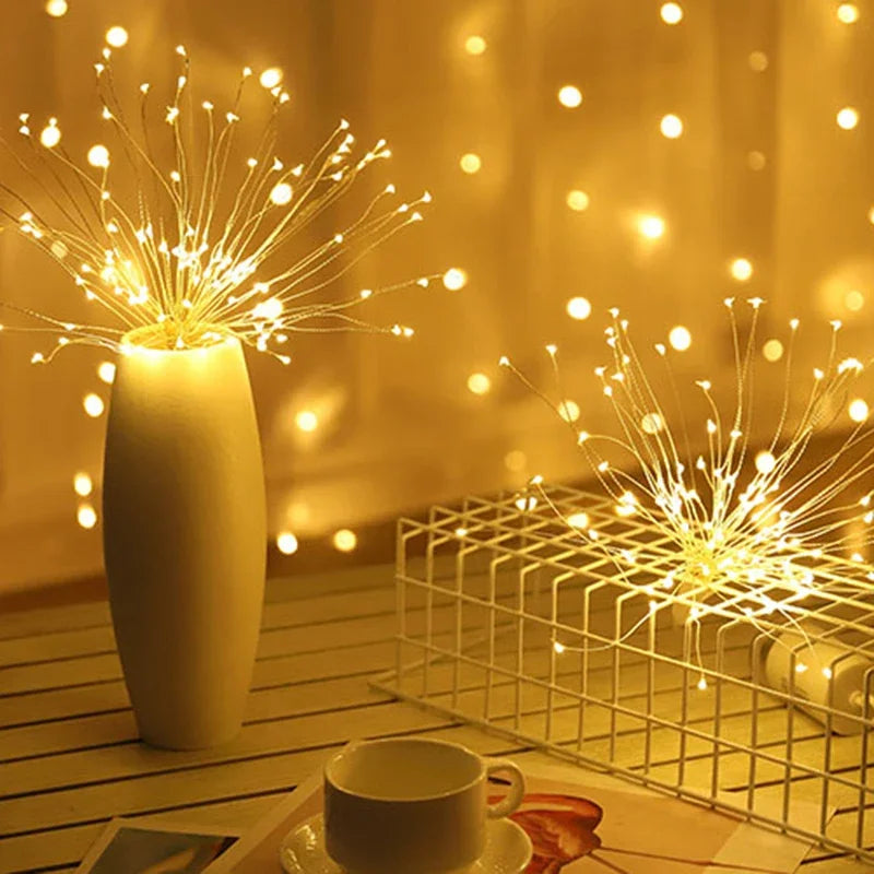 <strong>LumiBurst LED-Feuerwerk-Weihnachtsbeleuchtung</strong> – Funkelnde Lichtakzente für Festlichkeiten 8