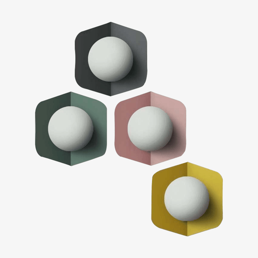 <strong>Moderne Minimalistische LED-Wandleuchte</strong> – Stilvolles Design mit Anpassbaren Farben 1