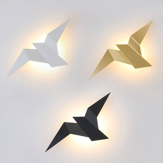 <strong>Naila Moderne Vogel-LED-Wandleuchte</strong> – Elegantes Origami-Design für Ihr Zuhause 1