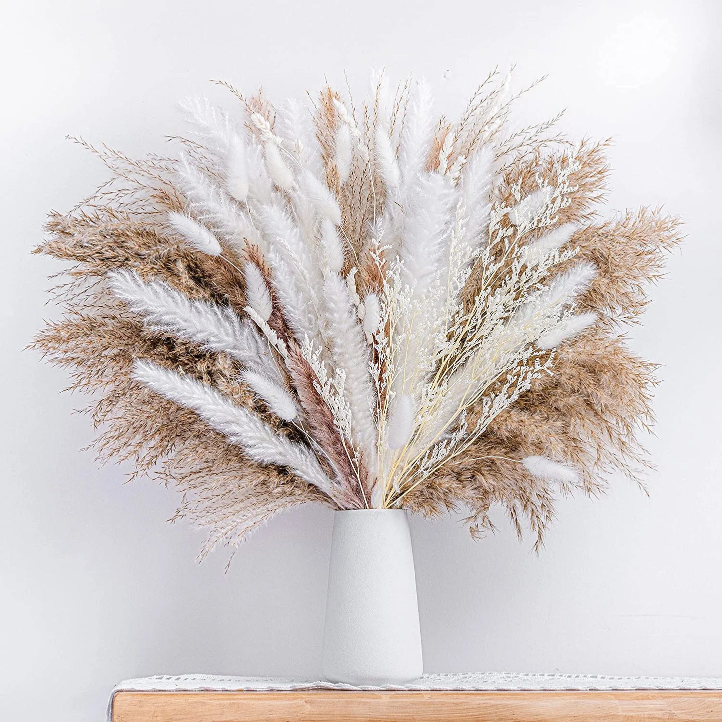 <strong>Natürlicher Getrockneter Pampasgras-Blumenstrauß</strong> – Elegante Boho-Dekoration für Ihr Zuhause 18