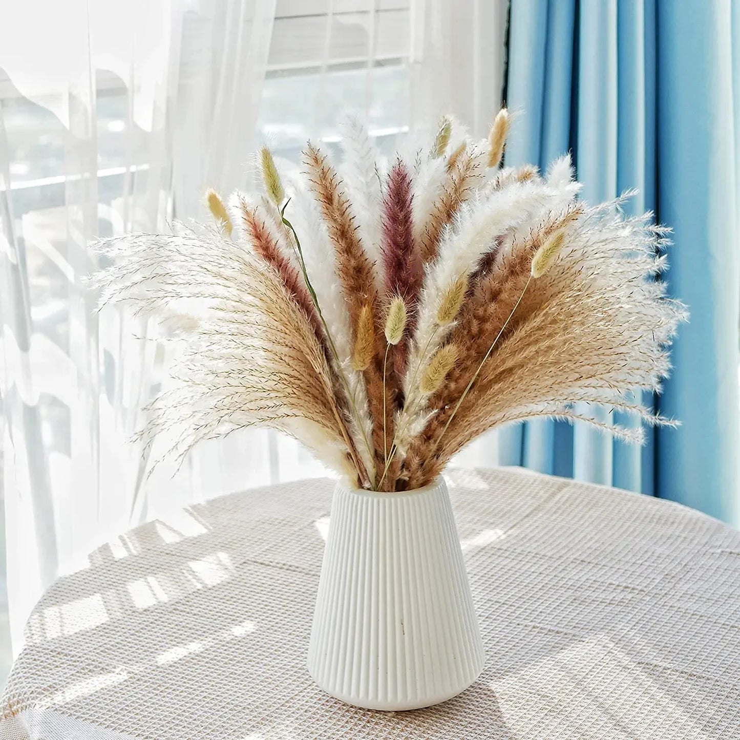 <strong>Natürlicher Getrockneter Pampasgras-Blumenstrauß</strong> – Elegante Boho-Dekoration für Ihr Zuhause 22