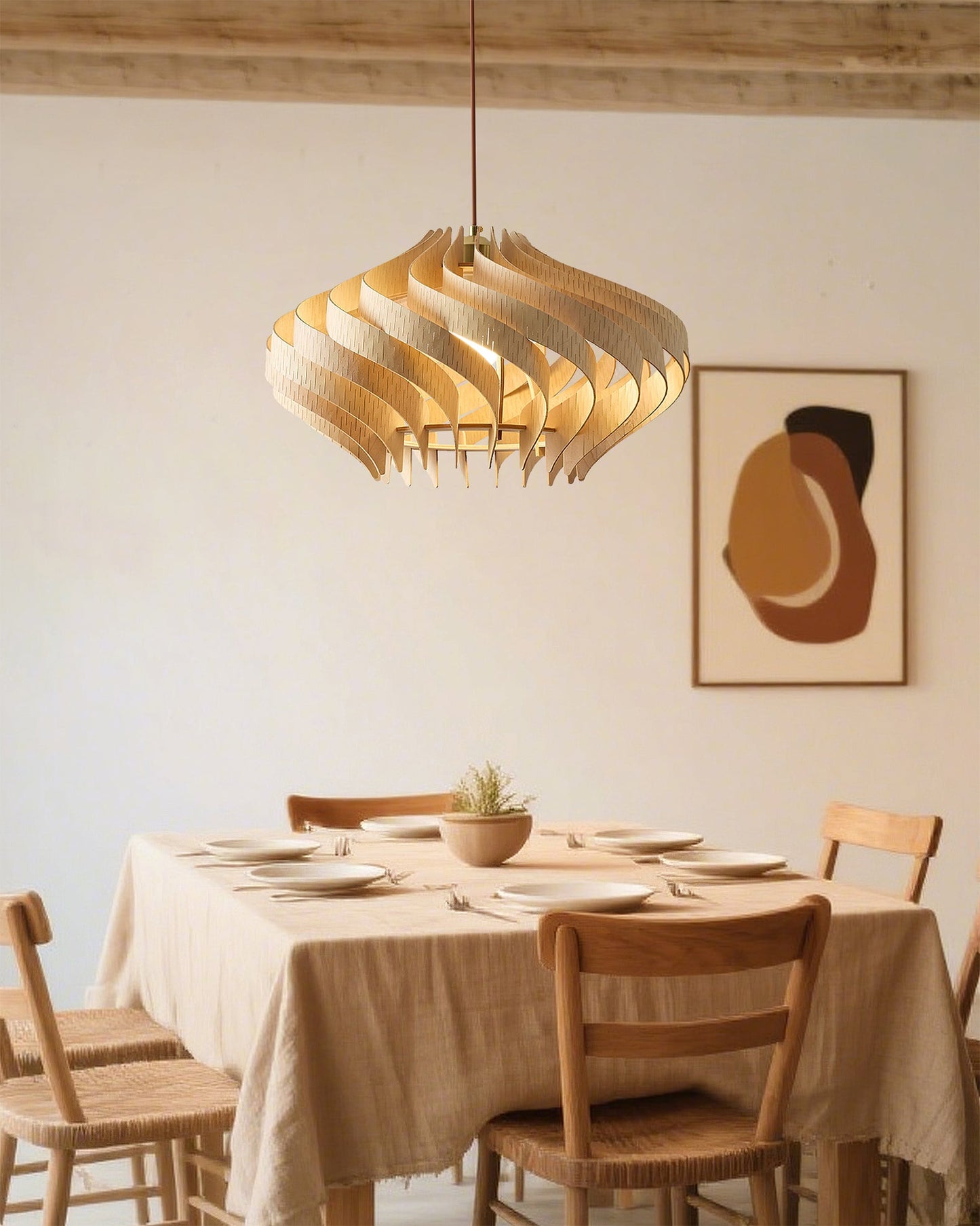<strong>Serentia Pendelleuchte</strong> – Skulpturales Design mit Warmem Licht 5