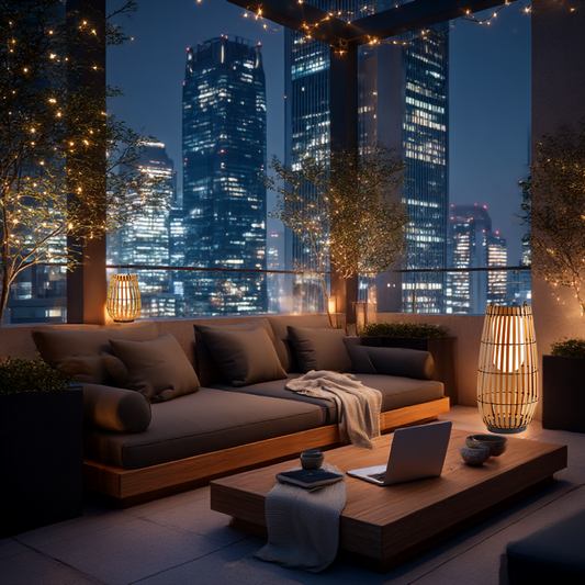 <strong>Solar-Rattan-Außenlampe</strong> – Elegante Lichtakzente für Ihren Garten 2