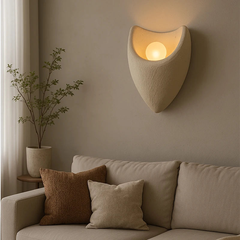 <strong>Wandleuchte Wabi-Sabi Stil</strong> – Elegantes Design für Gemütliche Atmosphären 0