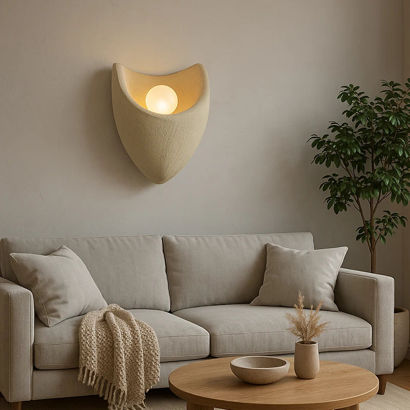 <strong>Wandleuchte Wabi-Sabi Stil</strong> – Elegantes Design für Gemütliche Atmosphären 2