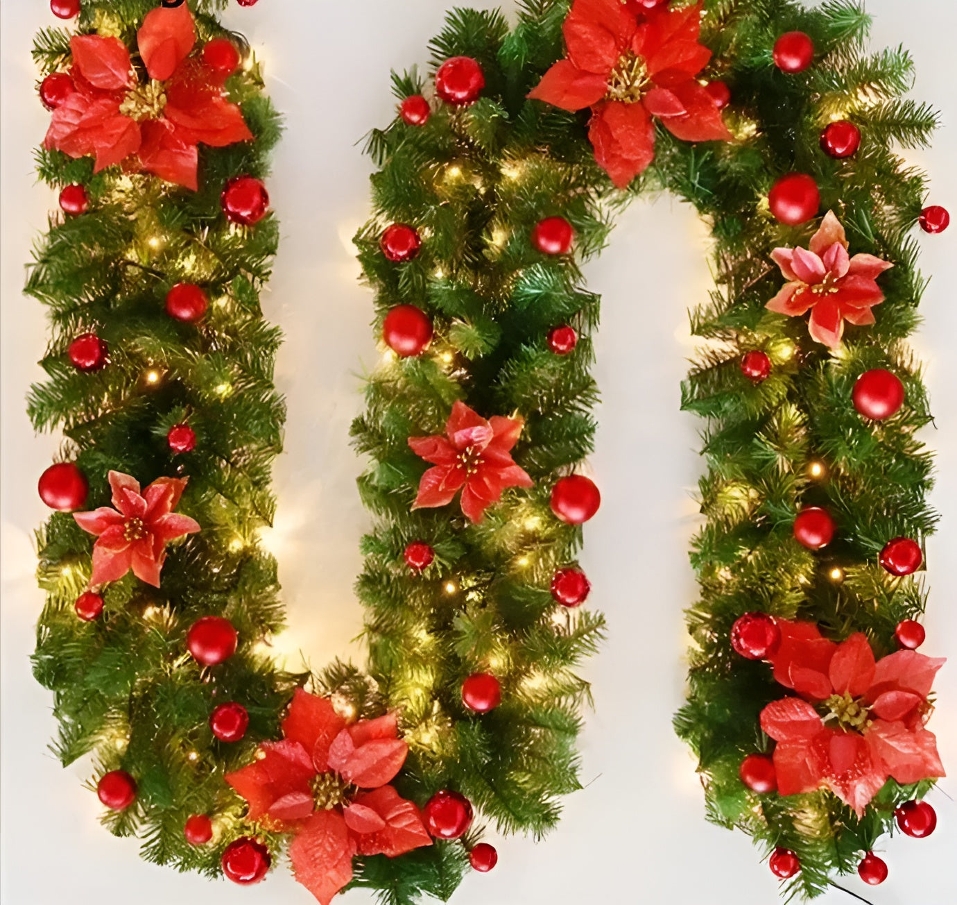 <strong>Weihnachtsgirlande Mit Beleuchtung</strong> – Festliche Atmosphäre Mit Stil 7
