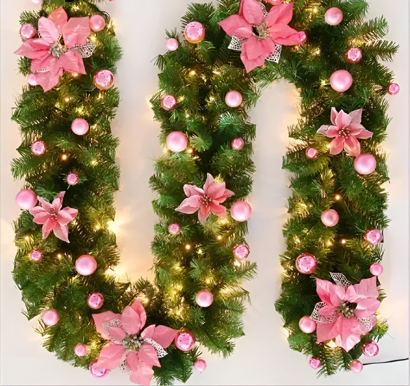 <strong>Weihnachtsgirlande Mit Beleuchtung</strong> – Festliche Atmosphäre Mit Stil 8