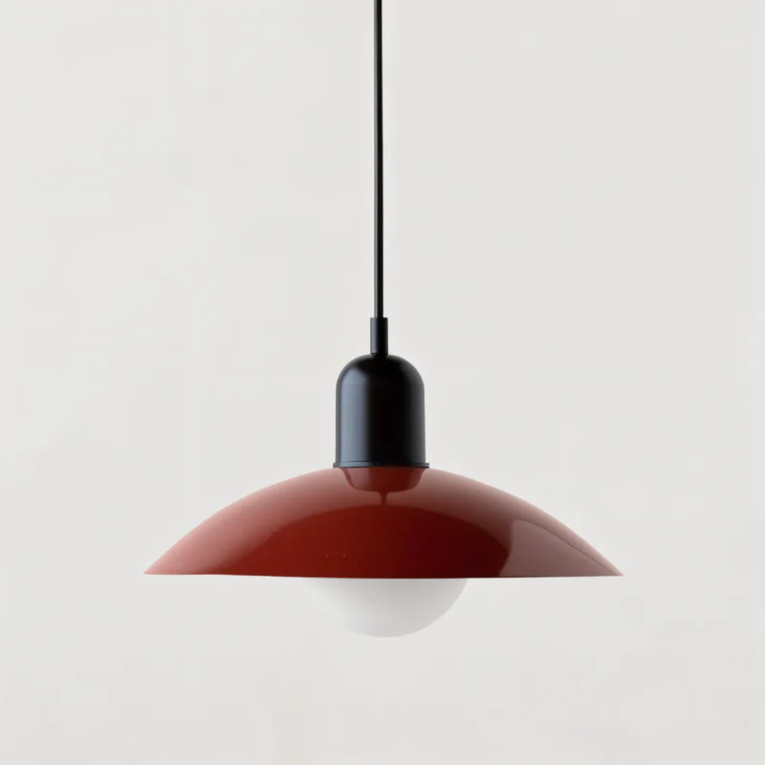 Bauhaus Hängelampe Moderne Metall-Designlampe Ø32 cm – Für Esszimmer und Innenräume