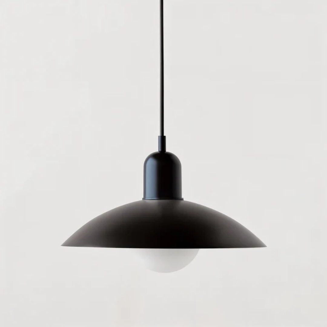 Bauhaus Hängelampe Moderne Metall-Designlampe Ø32 cm – Für Esszimmer und Innenräume