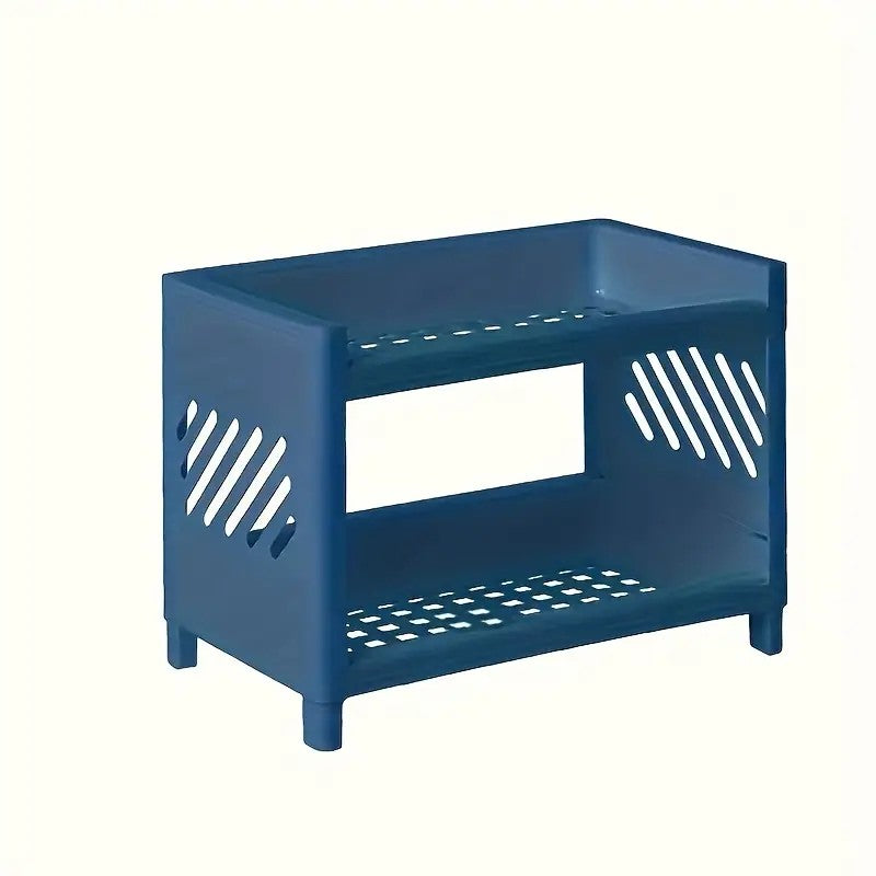 **2-stufiger Rechteckiger Schreibtisch-Organizer – Stilvolle Ordnung für Jeden Raum** 10