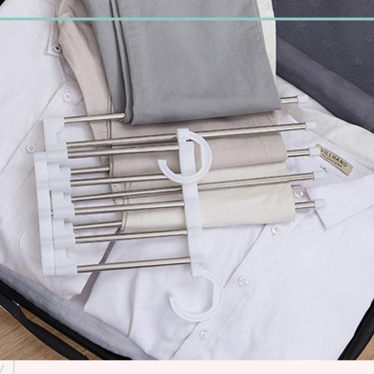 Multifunktionales Hosenregal Edelstahl – Ordnung und Stil Für Ihre Kleidung