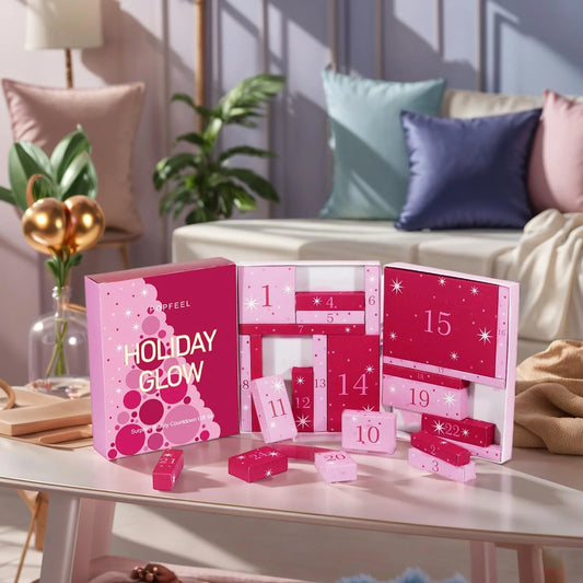 24-Teiliges Kosmetik Adventskalender Set – Festliche Vorfreude Mit Hochwertigen Beauty-Produkten 2