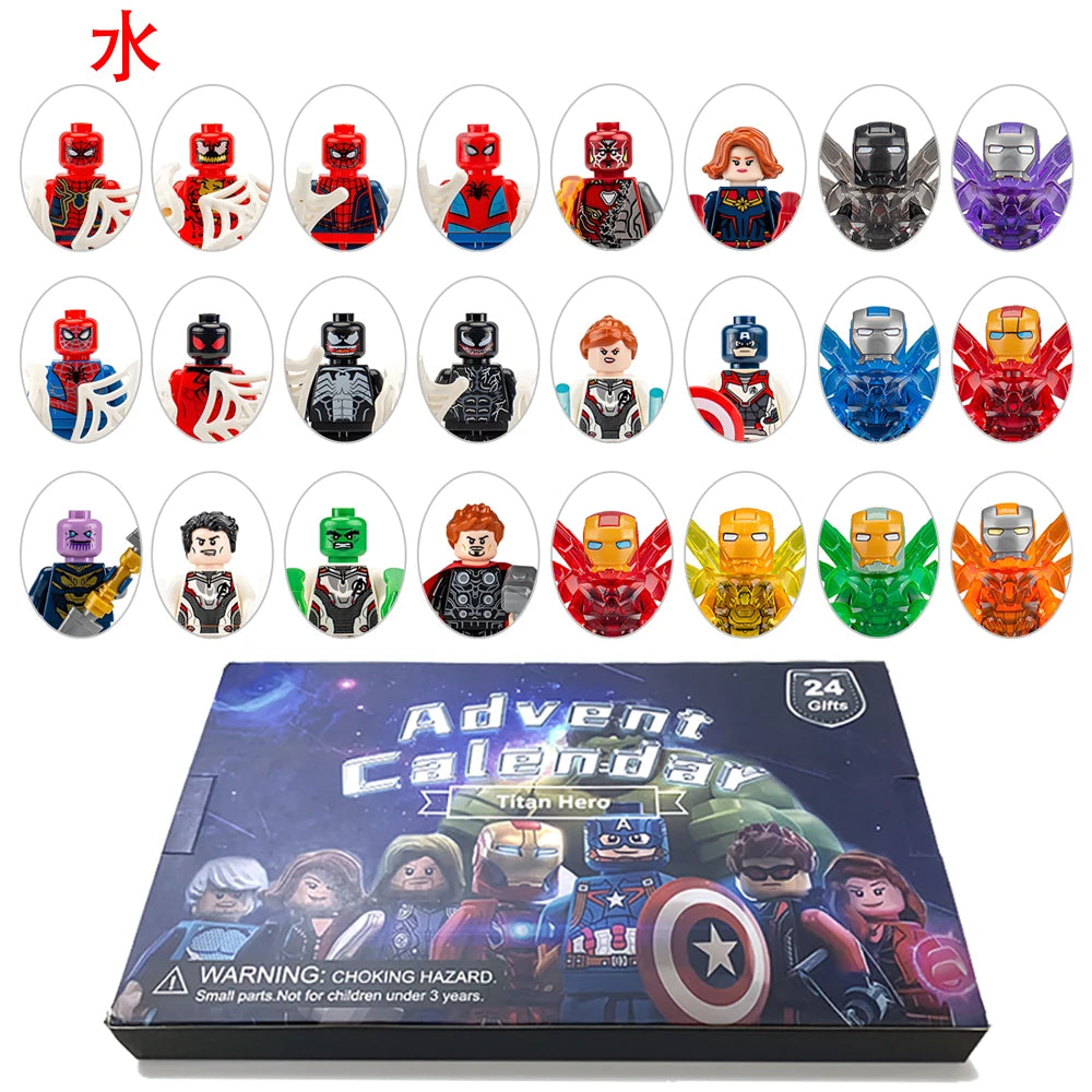 24-Teiliges Minecraft Adventskalender Set – Abenteuerlicher Countdown Mit Überraschungsfiguren für Kinder 9