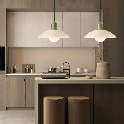 Bauhaus Hängelampe Moderne Metall-Designlampe Ø32 cm – Für Esszimmer und Innenräume