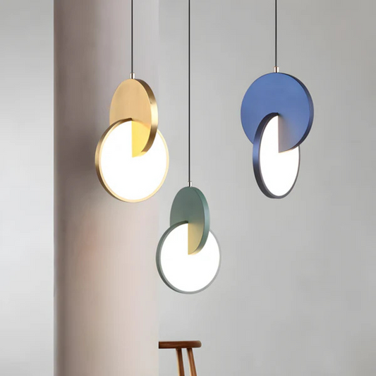 Moderne skandinavische LED-Hängelampe – Aluminium-Designlampe in einzigartiger Form
