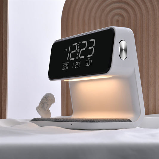 3-in-1 Nachttischlampe Mit Drahtloser Ladestation – Elegante Beleuchtung Für Ihr Schlafzimmer 7