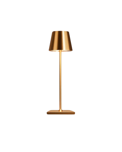 Schlanke Tischlampe Kegelschirm – Gezielter Lichtstrahl mit Stimmungsvollem Glanz
