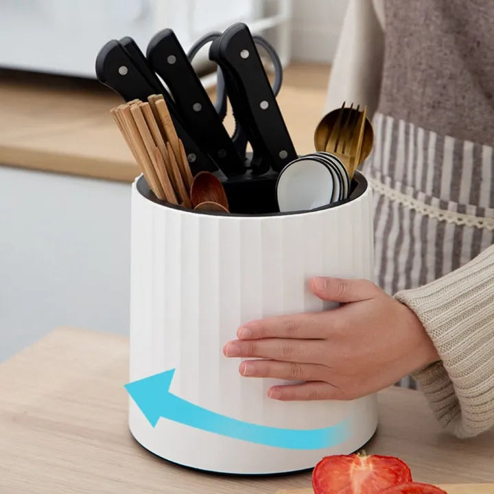 360° Drehbarer Küchenmesser-Organizer – Effiziente Ordnung Für Ihre Utensilien 1