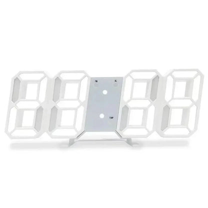 3D LED Wanduhr Modern – Elegante Anzeige mit Praktischen Funktionen 0
