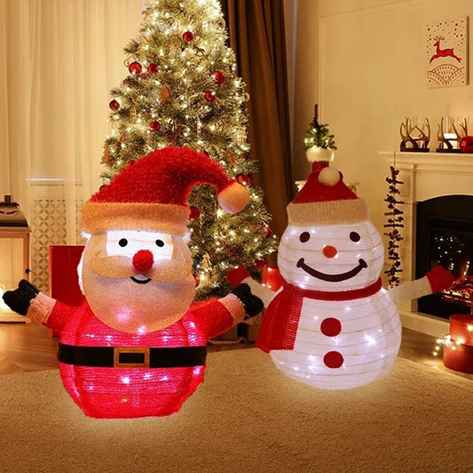 58 CM LED Weihnachts Schneemann – Fröhliches Licht Für Ihre Weihnachtsdeko 0