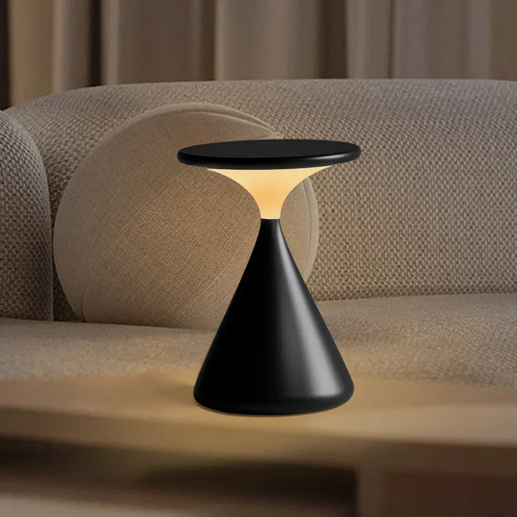 AERON HOURGLASS AKKU TISCHLEUCHTE – Flexibles Licht Ohne Kabel Mit Dimmer 8