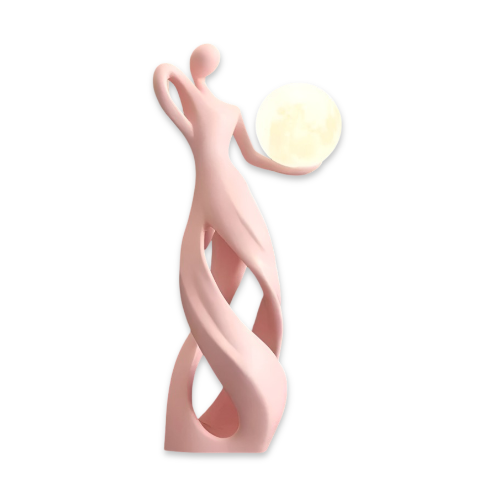 Abstrakte Mädchen Deko Figur – Elegante Harzskulptur Für Stilvolle Akzente 11