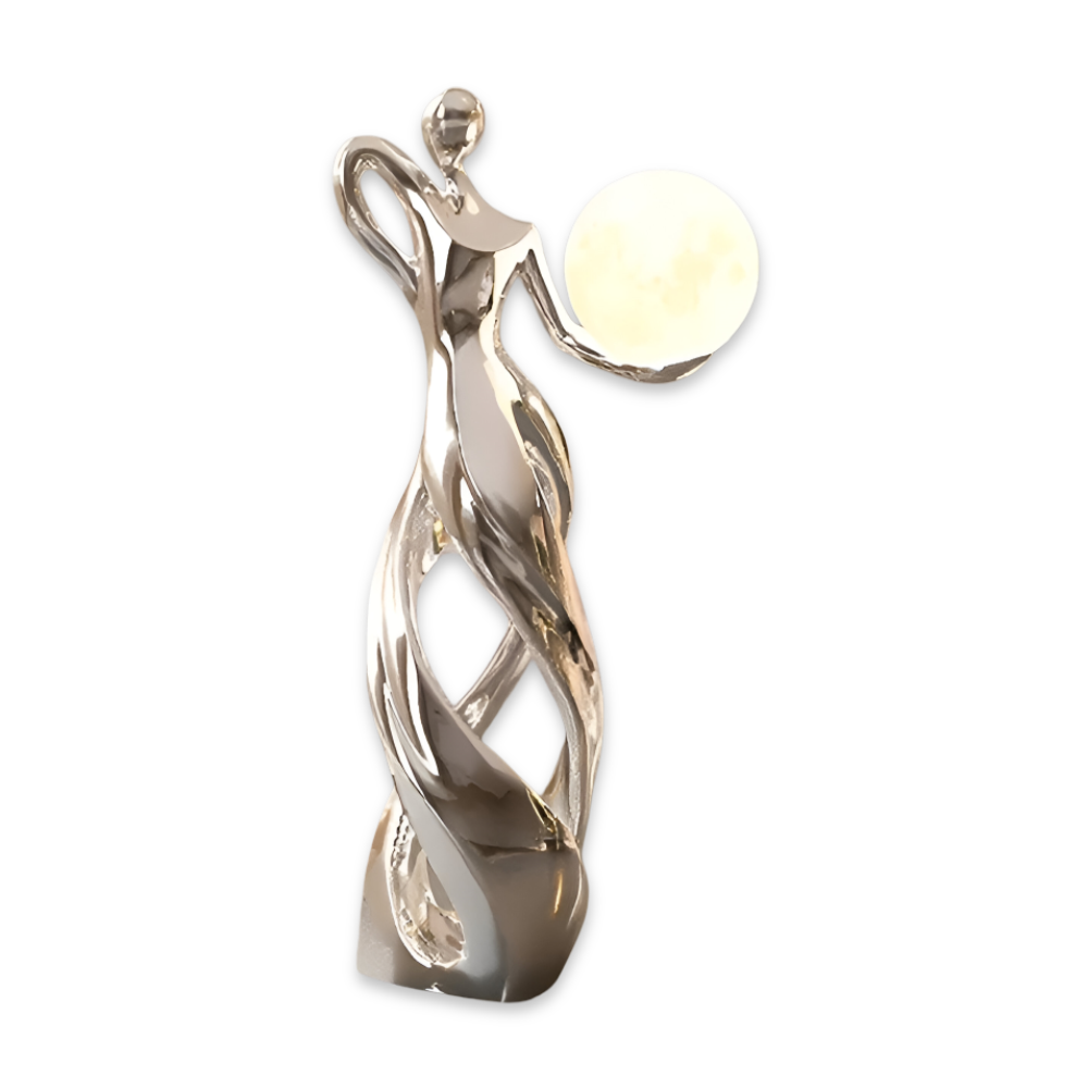 Abstrakte Mädchen Deko Figur – Elegante Harzskulptur Für Stilvolle Akzente 13