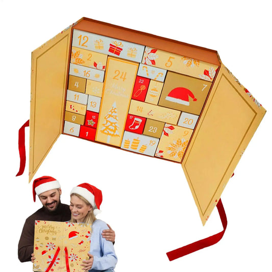 Adventskalender-Box Für Erwachsene – Kreativer Countdown Mit 24 Individuellen Gittern 0