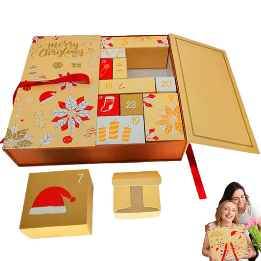 Adventskalender-Box Für Erwachsene – Kreativer Countdown Mit 24 Individuellen Gittern 1