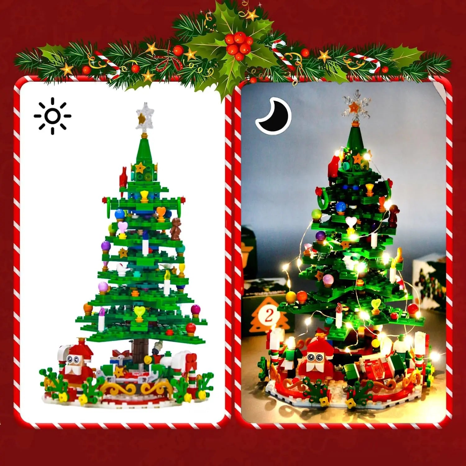 Adventskalender Kinder Weihnachtsbaum Bausteine – Magische Momente Für Die Vorweihnachtszeit 4