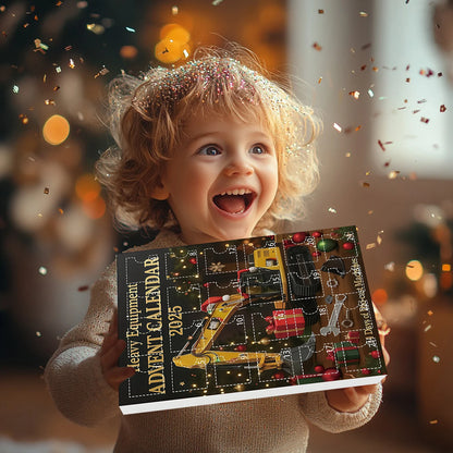 Adventskalender Kinder mit Baufahrzeug-Ornamenten – 24 Tage voller Baustellenzauber 4