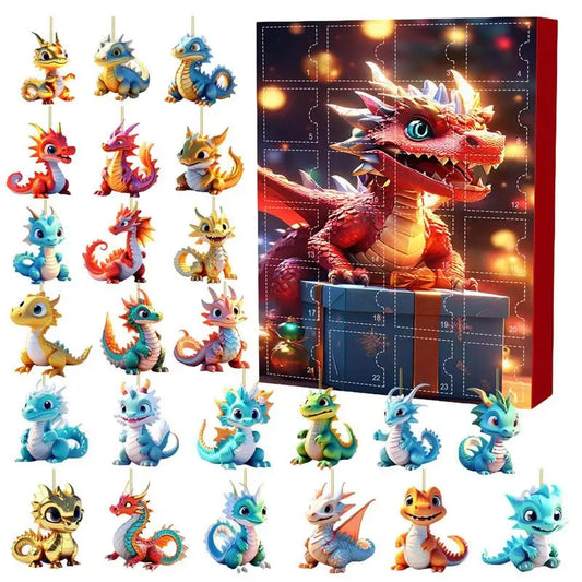 Adventskalender Mit Acryldinosauriern – Tägliche Überraschungen Für Kleine Dino-Fans 1