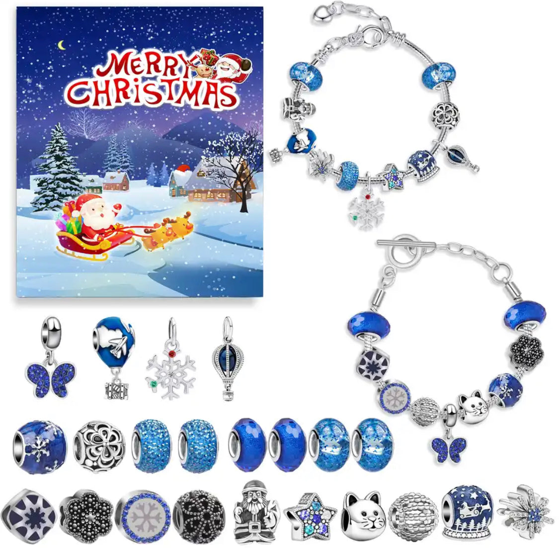 Armband-Adventskalender Mit Anhängern – Festliche Überraschungen Für Deine Vorfreude 0