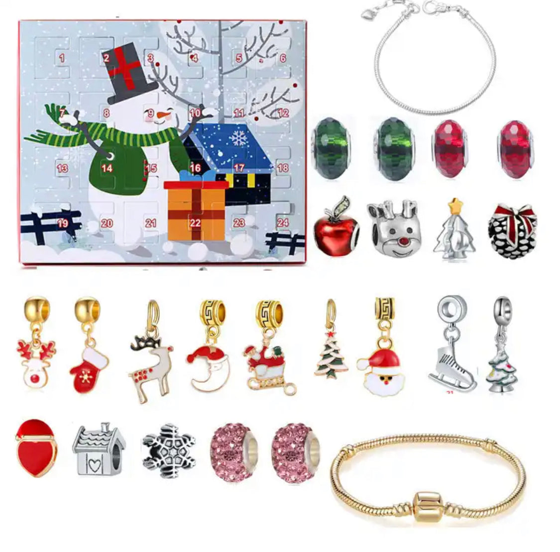 Armband-Adventskalender Mit Anhängern – Festliche Überraschungen Für Deine Vorfreude 9