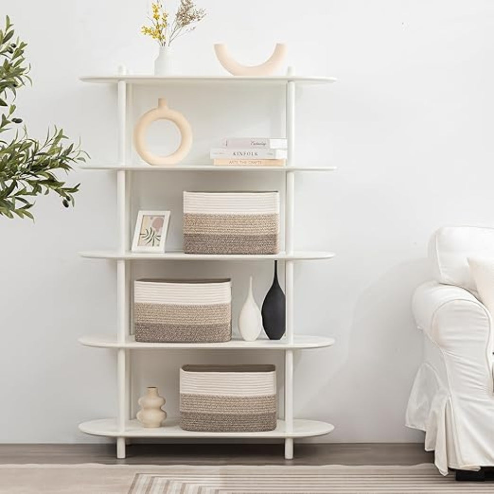 Aufbewahrungskorb Aus Gewebtem Baumwollseil – Stilvolle Ordnung Für Jeden Raum 5