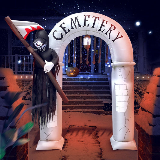 Aufblasbare Halloween Hexe – Gruselige Atmosphäre Für Ihre Gartenparty 2