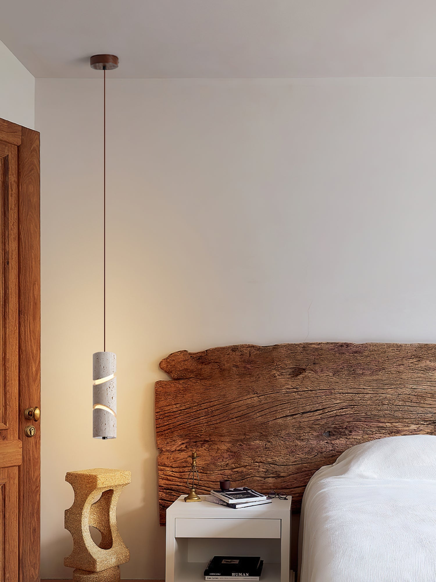Awsinil Pendelleuchte aus Naturstein – Elegante Hängelampe für Stilvolles Ambiente 5