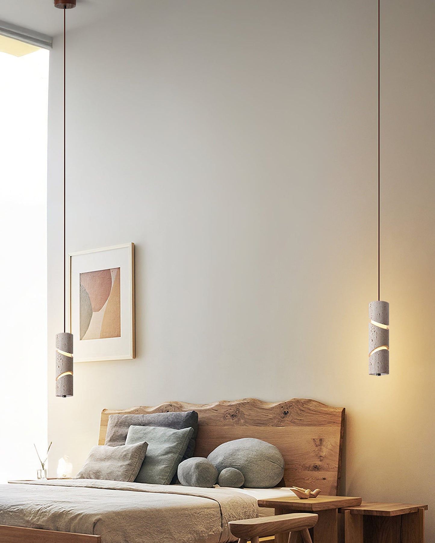 Awsinil Pendelleuchte aus Naturstein – Elegante Hängelampe für Stilvolles Ambiente 6
