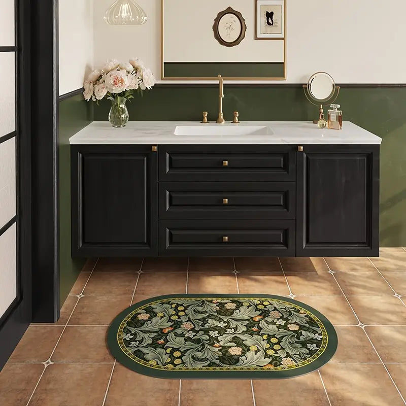 Badezimmermatte Aus Kieselalgen – Rutschfeste Oberfläche Für Trockene Böden 2