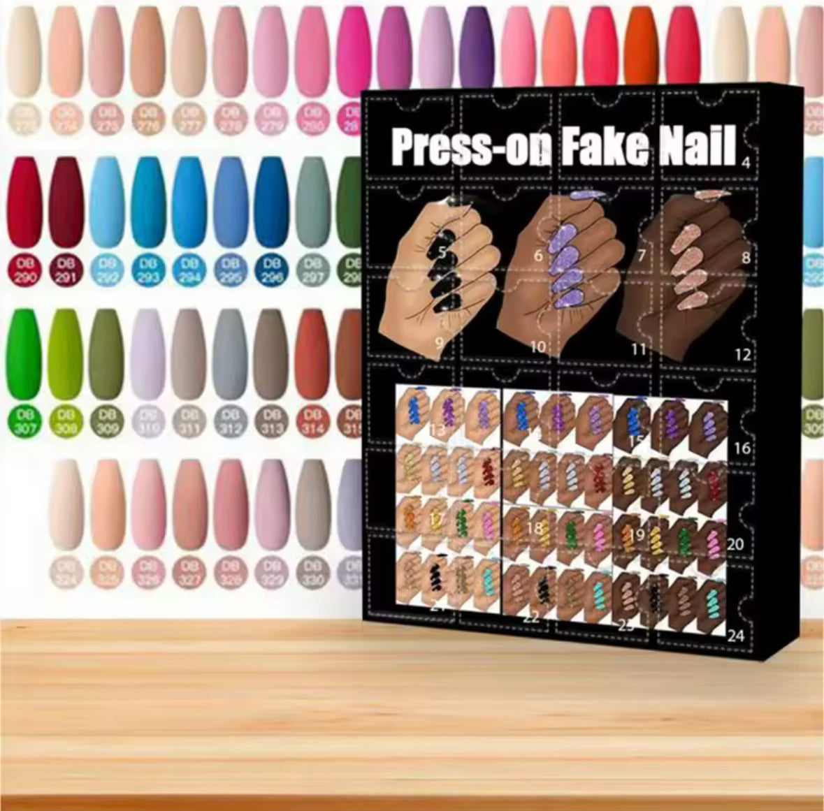 Beauty Klebe Nägel Adventskalender – Stilvolle Nägel für Jeden Tag 1