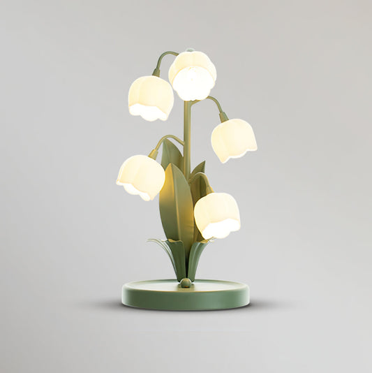 **Bell Orchid Tischlampe – Elegantes Design mit Farbakzenten** 0