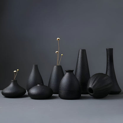 BlackCraft Bodenvase Schwarz – Stilvolle Eleganz Für Ihre Blumen 1